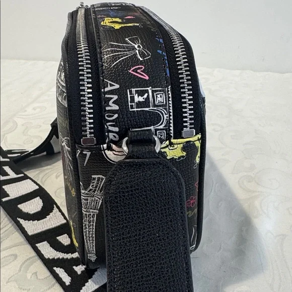 Karl Lagerfeld Multicolor Graphic Crossbody Bag - Picture 8 of 13